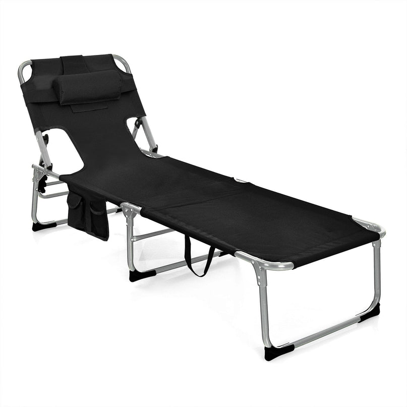 Beach Chaise Lounge Chair - Giantexus