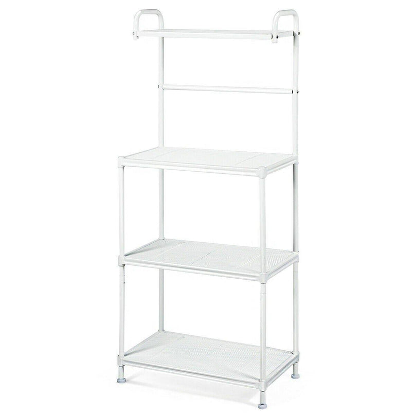 4-Tier Kitchen Microwave Storage Rack Oven Stand - Giantexus
