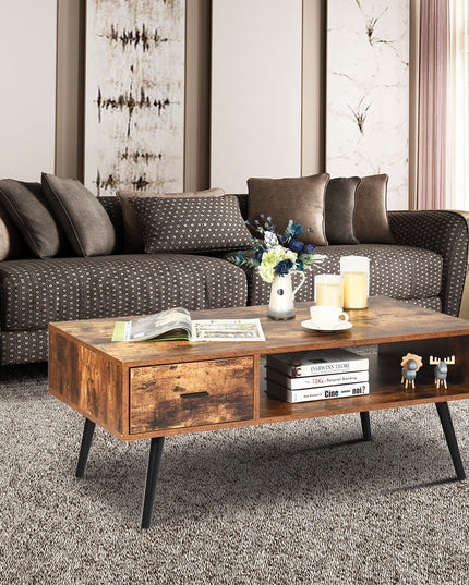 Coffee Table Mid-Century Modern TV Table