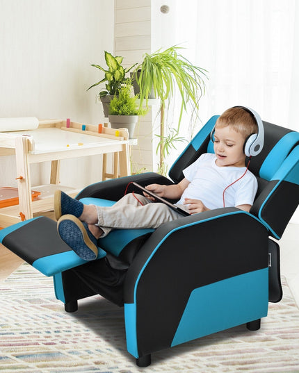 Ergonomic PU Leather Armchair - Giantex