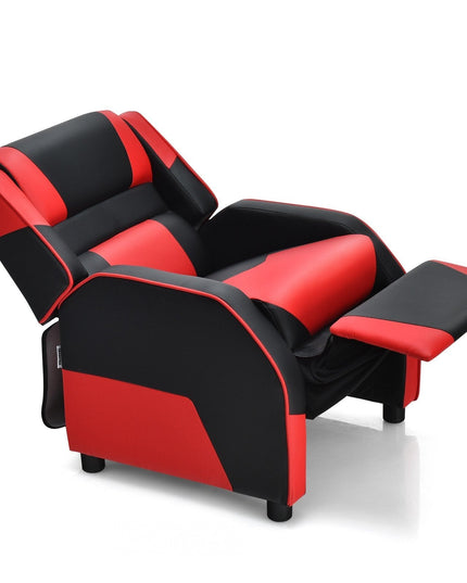 Ergonomic PU Leather Armchair - Giantex