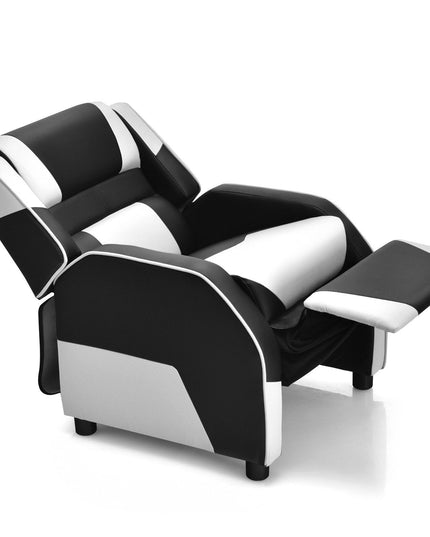 Ergonomic PU Leather Armchair - Giantex