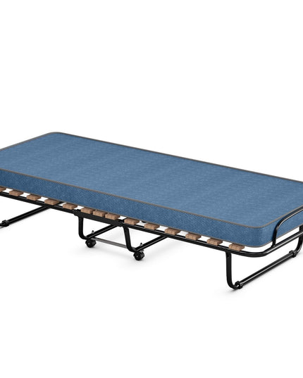 Rollaway Guest Bed W/Foam Mattress
