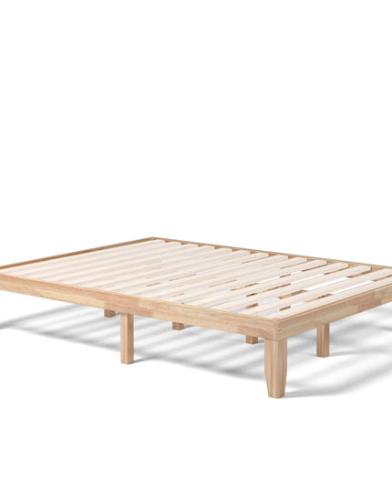 No Box Spring Needed 14 Inch Solid Wood Platform Bed Frame