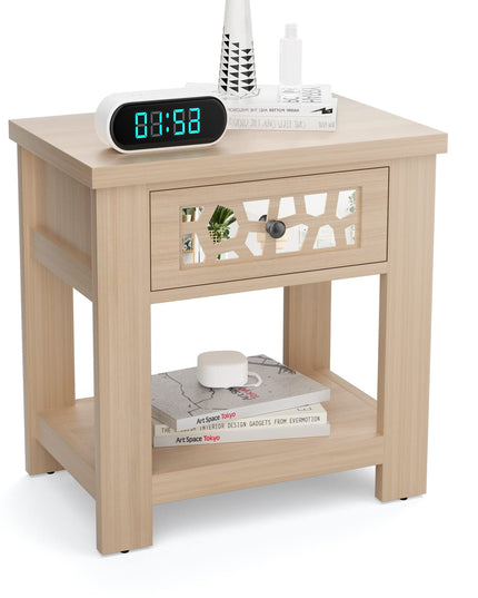 Giantex Retro End Table