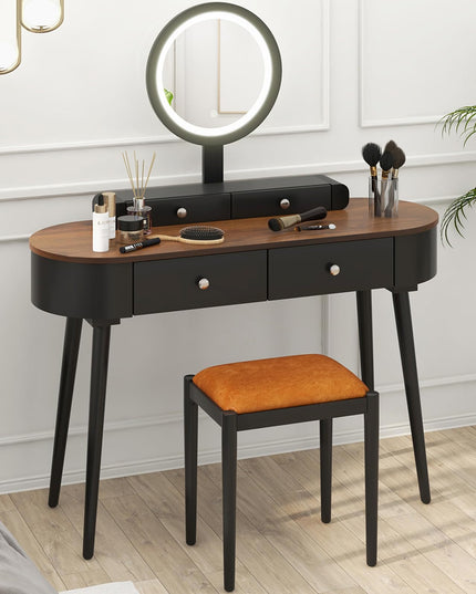 CHARMAID Makeup Vanity Desk with Lights
