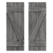 36'' x 13'' / Rustic Gray