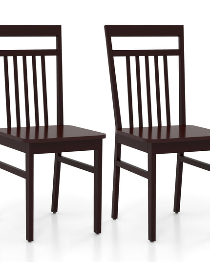 Giantex Wood Dining Chairs Set