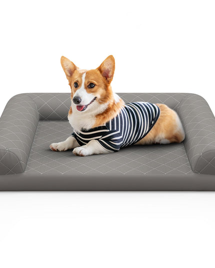Giantex Orthopedic Dog Bed - Egg Crate Foam Dog Sofa Pet Bed with Washable Cover