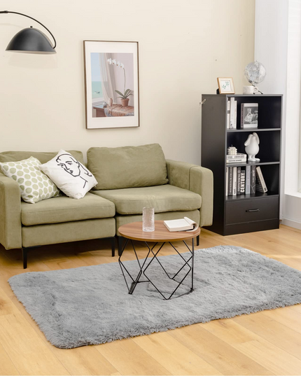 Giantex Shag Area Rug, Anti-Skid Fluffy Rugs