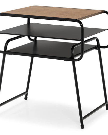 Giantex 3-Tier Side End Table with Shelf