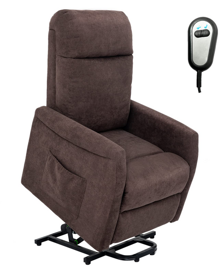 Giantex Power Lift Recliner Chair for Elderly, Ergonomic Lounge Chair