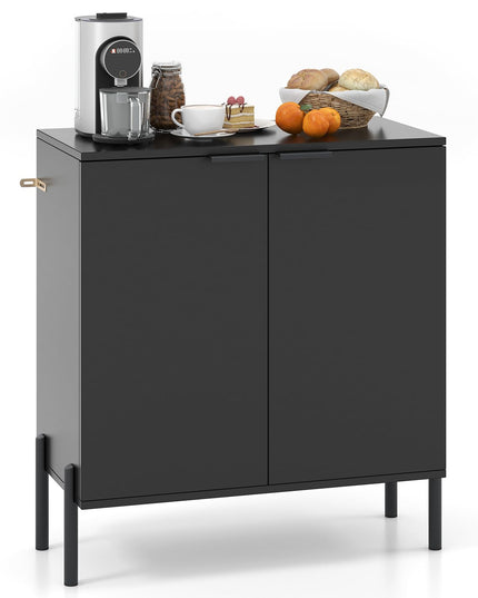 Giantex Buffet Cabinet with Storage, 2-Door Kitchen Sideboard with Storage Cabinet