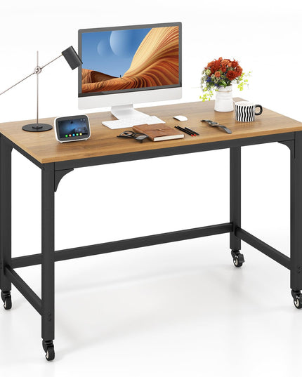 Giantex 48" Rolling Computer Desk