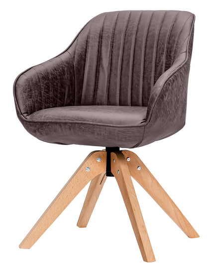 Giantex Swivel Accent Chair for Desk - Set of 2 Armchair Without Wheel