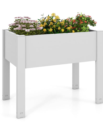 Giantex Raised Garden Bed with Legs, Self-Watering Planter Box with Water Level Indicator
