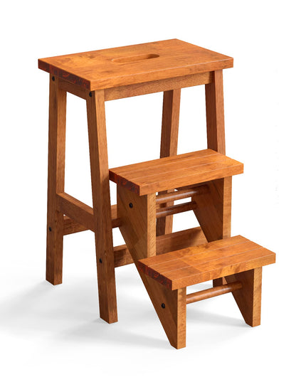 Folding 3 Tier Step Ladder - Giantex