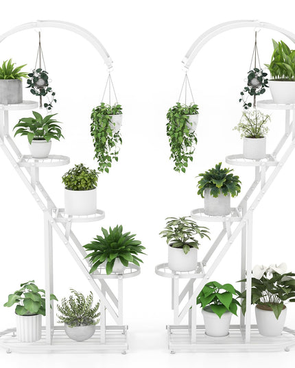 Giantex 5 Tier Metal Plant Stand Indoor