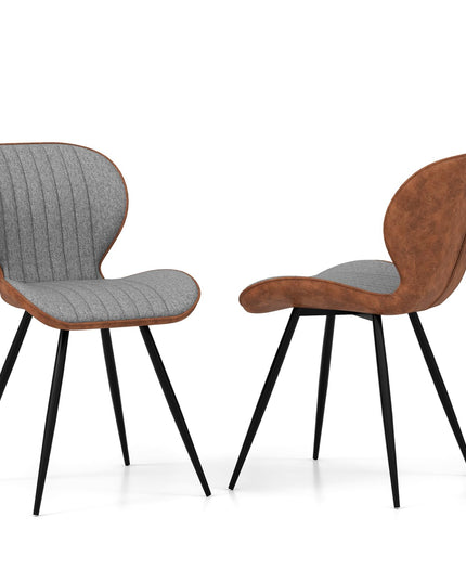 Giantex Upholstered Dining Chairs Set