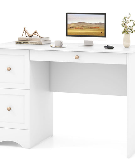 Giantex Computer Desk with 2 Drawers