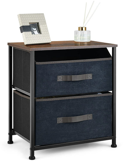 Giantex Nightstand with 2 Drawers