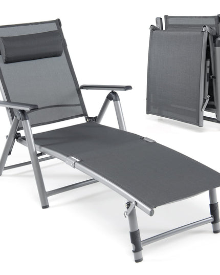 Giantex Outdoor Chaise Lounge Chair