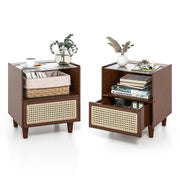 Set of 2 / Walnut