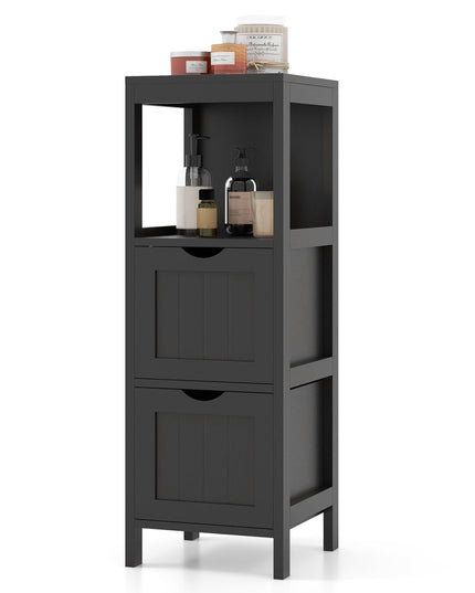 Giantex Bathroom Organizers and Storage Cabinet - Storage Organizer Rack Stand