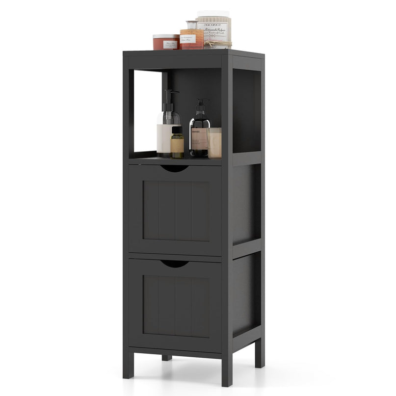 Giantex Bathroom Organizers and Storage Cabinet - Storage Organizer Rack Stand