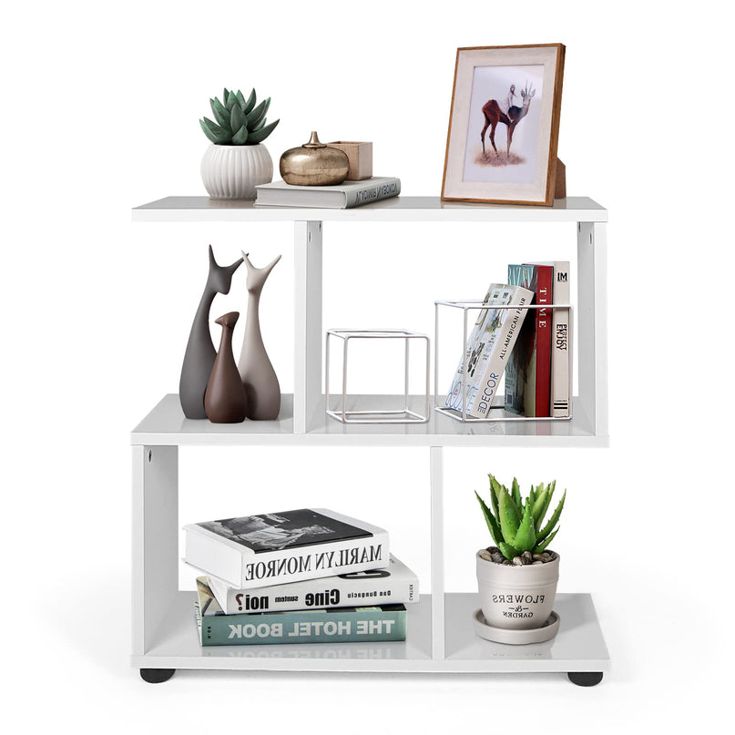 Giantex 3-Tier Geometric Bookshelf