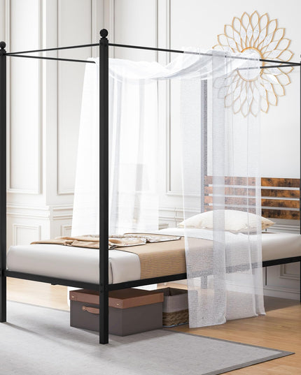 Giantex Metal Canopy Bed Frame