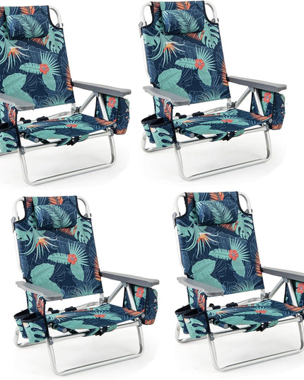 Giantex Beach Chair 2-Pack Sling Camping Chair