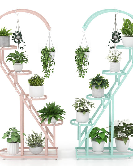 Giantex 5 Tier Metal Plant Stand Indoor
