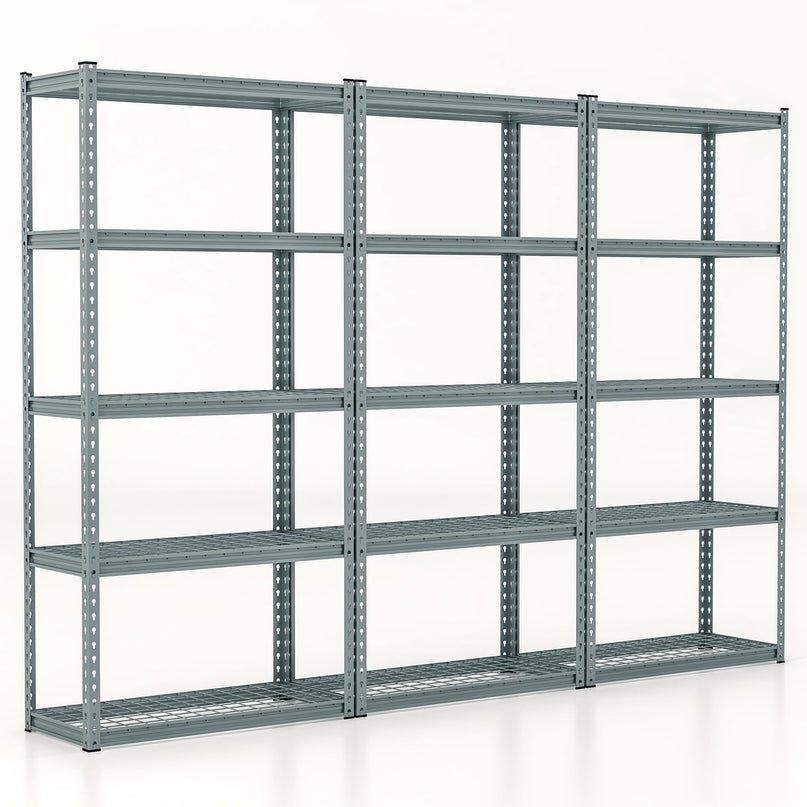 Giantex 5-Tier Storage Shelves, 35.5" x 15.5" x 72" Utility Rack Shelf