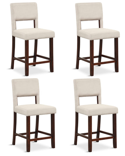 4-Piece Bar Chair Set - Giantex