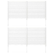 48''W x 36''H / White / 4 Panels
