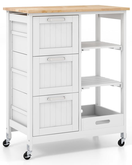 Giantex Kitchen Island Cart on Wheels