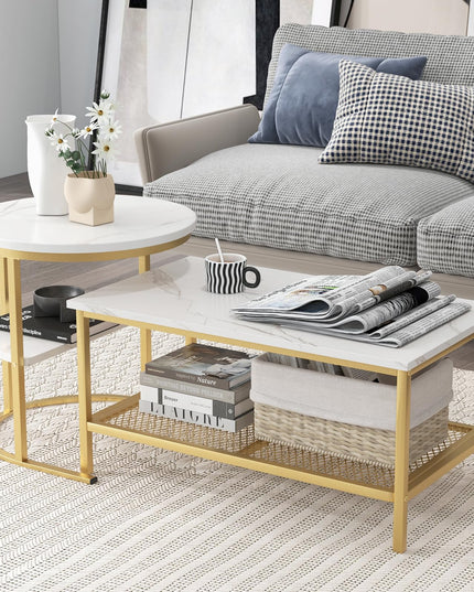 Giantex Nesting Coffee Table Set