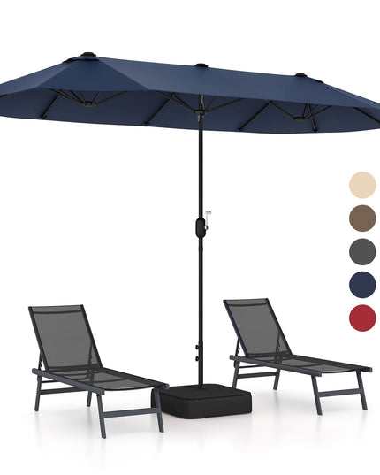 Giantex 13ft Large Patio Umbrella with Base