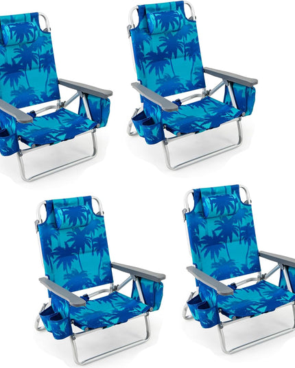 Giantex Beach Chair 2-Pack Sling Camping Chair
