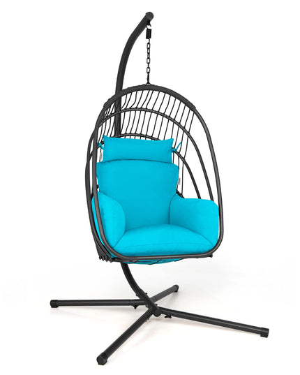 Giantex Egg Chair Hammock Stand - Hanging Swing with Stand