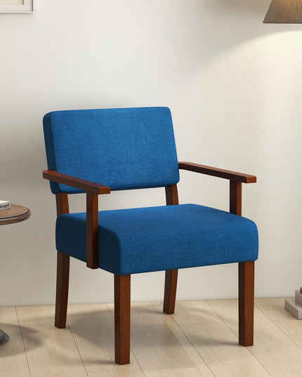 Giantex Modern Accent Chair, Linen Living Room Arm Chair w/Soft Padded Seat & Backrest