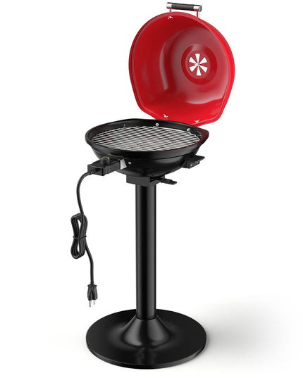 Giantex Electric BBQ Grill - 1600 Watts Portable Standing Grill