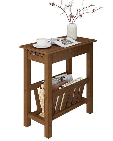 Giantex 2-Tier Narrow End Table