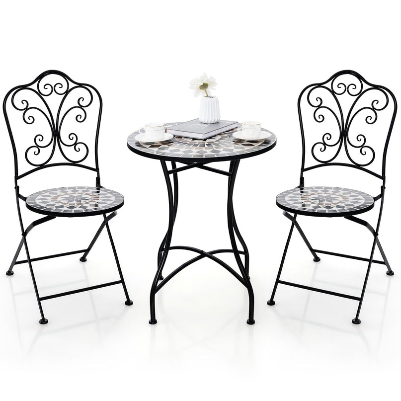 Giantex Bistro Table and Chairs Set of 2