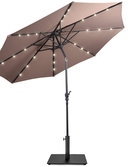 Giantex Patio Umbrella with Base Stand