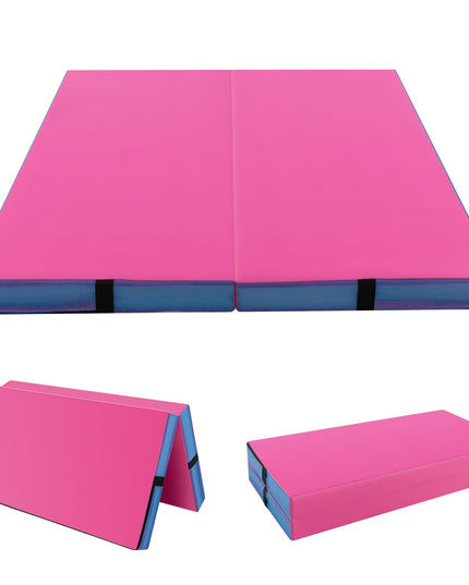 4" Thick Folding Gymnastics Mat - Giantex