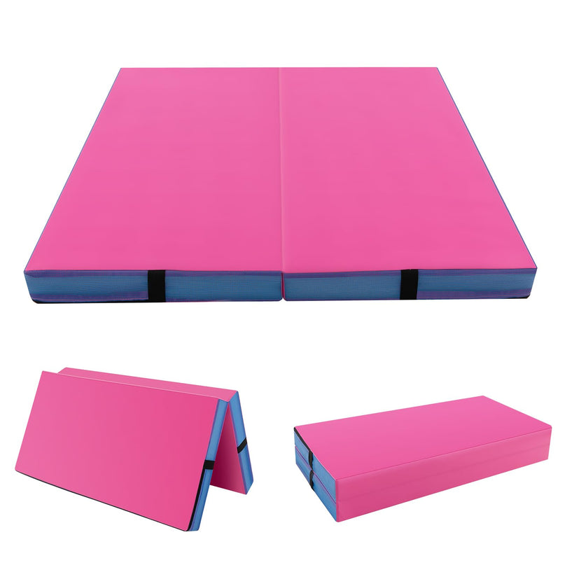 4" Thick Folding Gymnastics Mat - Giantex