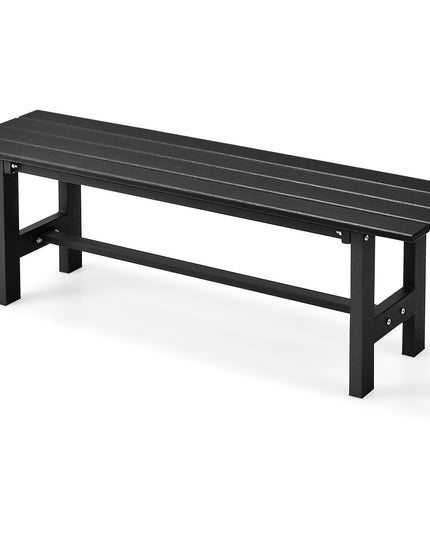 Giantex 2-Person Outdoor Bench Seat - Backless Patio Garden Bench