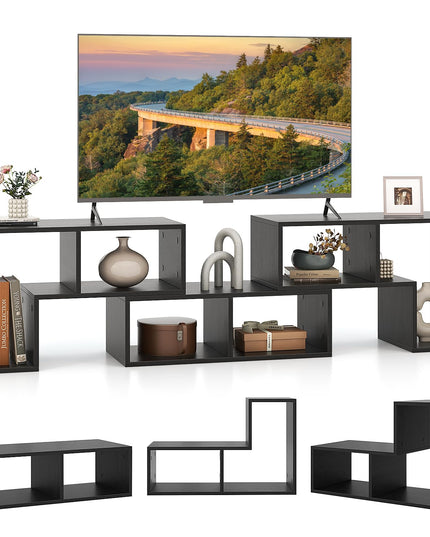 Giantex Free-Combination TV Stand for Bedroom - Entertainment Center for 50 55 60 65 Inch TV